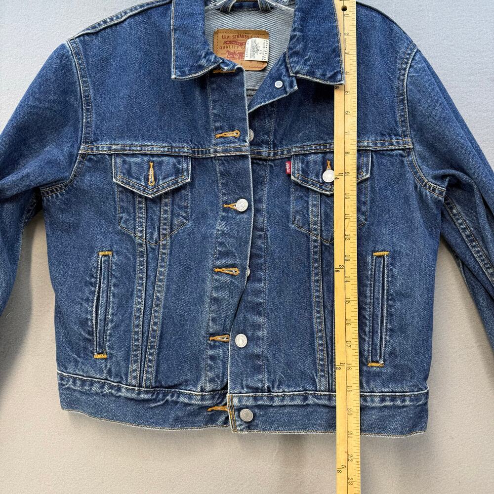 Levi's Denim Jean Jacket Women's M or M/S Classic Trucker Jacket EUC - Picture 9 of 9